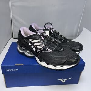 Mizuno Running Shoes Wave Creation 20. Black Silver And Violet Women’s Size 9.5